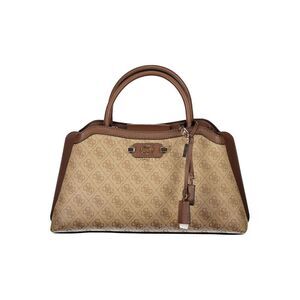 Guess Jeans Beige Polyurethane Women's Women's Bag